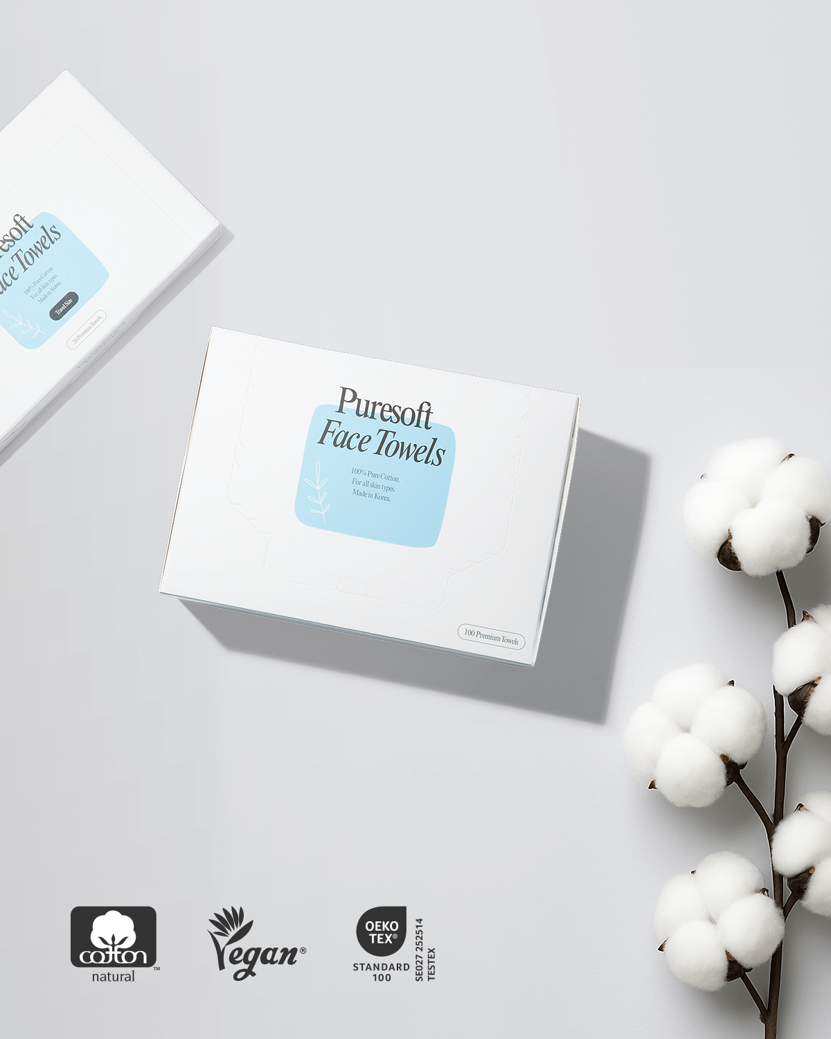 Puresoft Face Towels